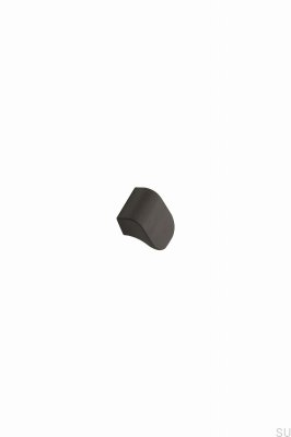 Höst 16 avlångt möbelhandtag, Aluminium, Mattsvart, Borstad
