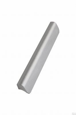 Höst 224 avlångt möbelhandtag, aluminium, silver