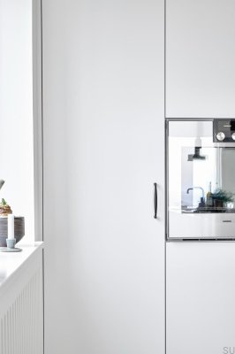 Span 160 avlångt möbelhandtag, Aluminium, Mattsvart