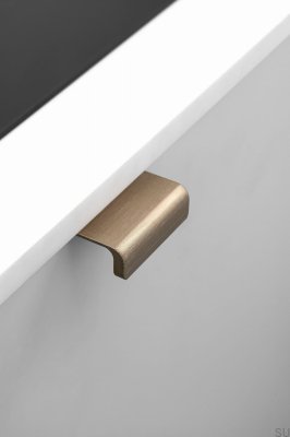 Artisan 20-kant möbelhandtag, borstad aluminiumguld