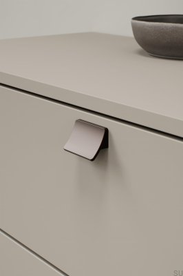 Avlångt möbelhandtag Ciel 32 Aluminium Matt Brun