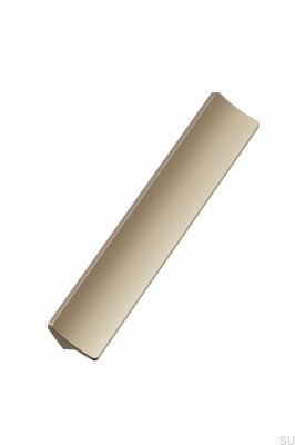 Avlångt möbelhandtag Ciel 160 Aluminium Matt Guld