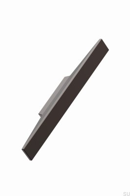 Avlångt möbelhandtag Facet 32 Aluminium Brun Matt