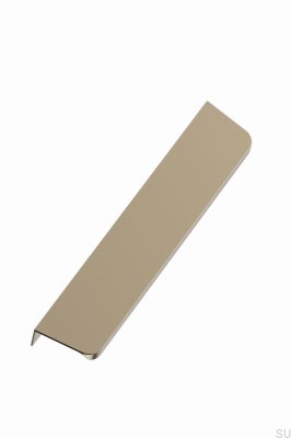 Kant möbelhandtag Comet 160 Aluminium Matt Guld