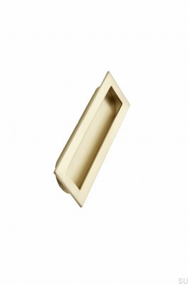 Inn 160 Infällt möbelhandtag Metall Borstat guld