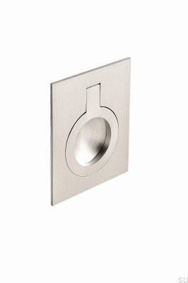 Flush 32 Infällt möbelhandtag Metall Silver