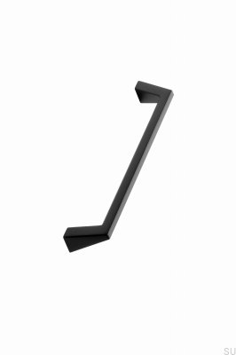 Pyramid 320 avlångt möbelhandtag, metall, mattsvart