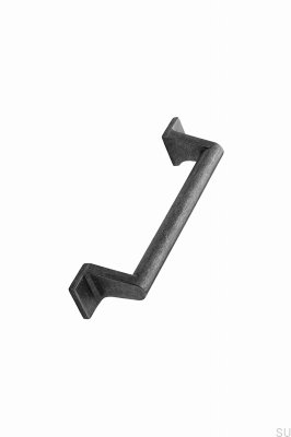 Skepp 128 avlångt möbelhandtag, metallgrå