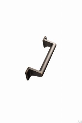 Skepp 128 avlångt möbelhandtag, metall, antik brons