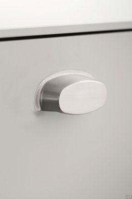 Pharma 64 Metall Silver avlångt möbelhandtag
