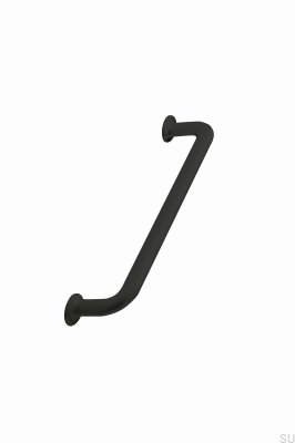 U-Turn 160 avlångt möbelhandtag, metall, mattsvart