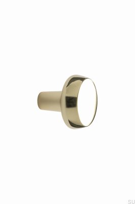 Möbelknopp Höst 28 Metall Guld Polerad