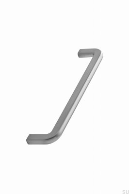 Kompakt 160 metall silver långsträckt möbelhandtag