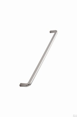 Kompakt 320 metall silver långsträckt möbelhandtag