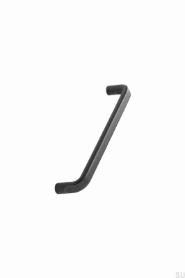 Sockel 160 avlångt möbelhandtag, metallgrå