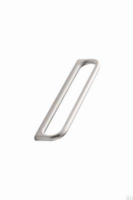 Luck 160 metall silver långsträckt möbelhandtag