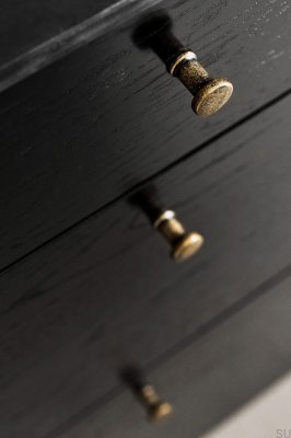 Grind 18.2 Metall Antik Guld Möbelknopp