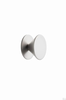 Orbit 35.8 metall silver möbelknopp