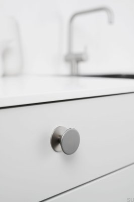 Orbit 35.8 metall silver möbelknopp