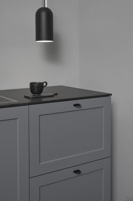 Möbelknopp D-Lite 32 Metall Mattsvart