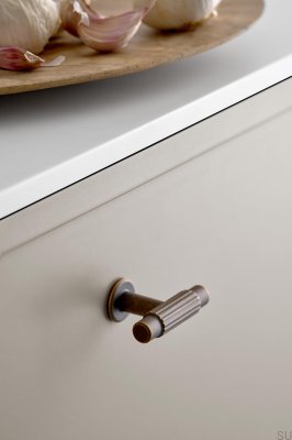 T-Bar Villa T 50 Möbelknopp Metall Antik Brons