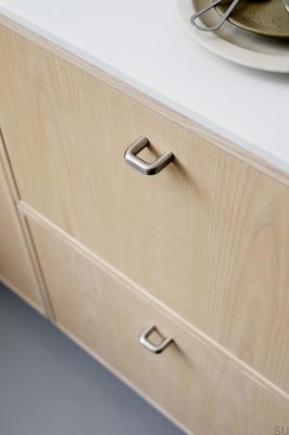 Unify 32 metall silver möbelknopp