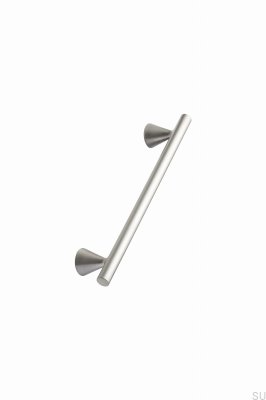 Delta 160 metall silver långsträckt möbelhandtag