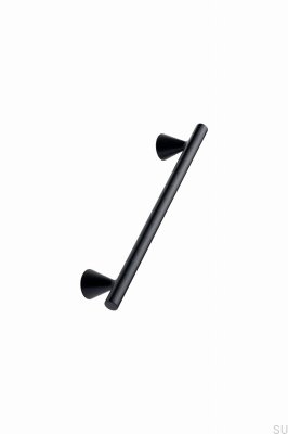 Delta 160 avlångt möbelhandtag, metall, mattsvart