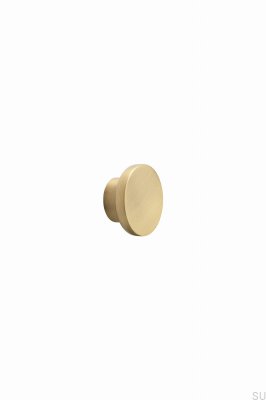 Circle 50 Metall möbelknopp Borstat guld