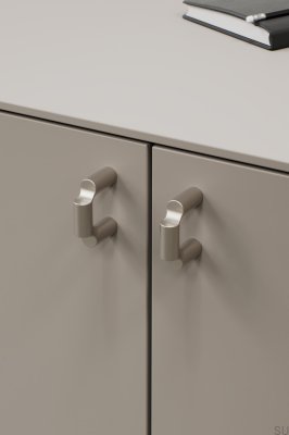 Möbelknopp Break 32 Metall Nickelpläterad