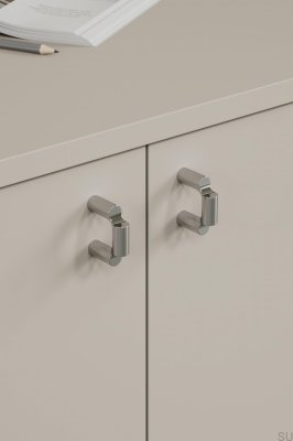 Möbelknopp Break 32 Metallkrom