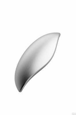 Luna 96 metall silver långsträckt möbelhandtag