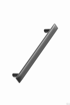 Flow 160 Gun-Metal avlångt möbelhandtag