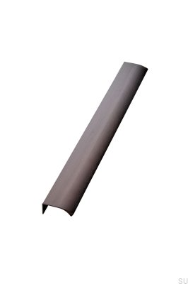 Edge Straight 350 Aluminium Antik Brons Möbelhandtag