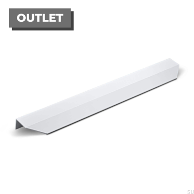 Kant möbelhandtag Modena 300 Metall Vit Matt