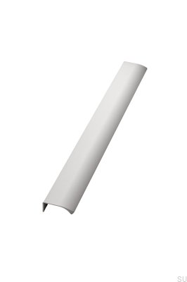 Edge Straight 1200 Aluminium Möbelhandtag Matt Vit