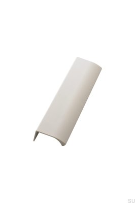 Edge Straight 40 Edge Möbelhandtag Aluminium Vit