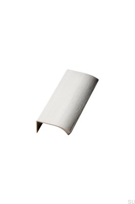 Edge Straight 100 Aluminium Silver Möbelhandtag