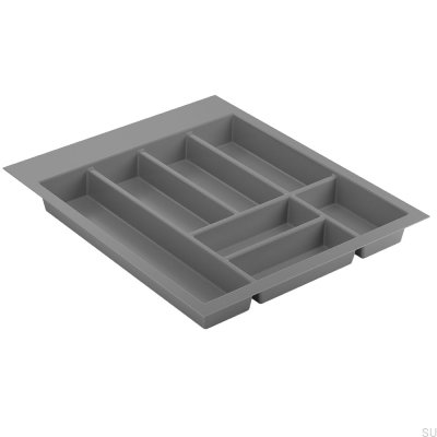 Bestickinsats Basic 500 Mörkgrå 425x523mm