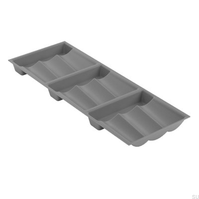 Basic kryddinsats Mörkgrå 155x417mm