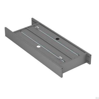 Insats för Flex Basic II folielåda Aluminium Mörkgrå 200/550mm