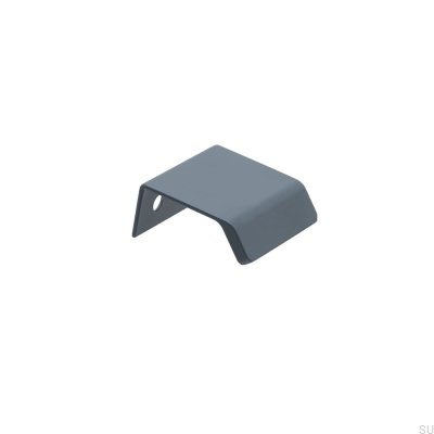 Kant möbelhandtag Side 40 Aluminium Storm Blue