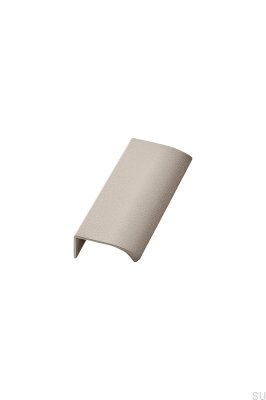 Edge Straight 100 Aluminium Beige Möbelhandtag