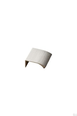 Edge Straight 40 Aluminium Silver Möbelhandtag