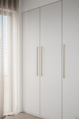 Manor Long 640 guld avlångt möbelhandtag