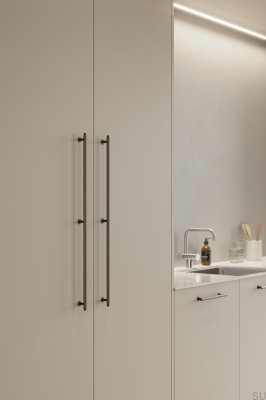 Villa Long 640 Antik Brons avlångt möbelhandtag