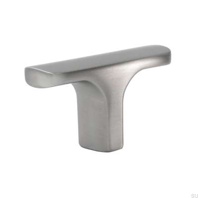 T-Bar Ethel möbelknopp i borstat silver
