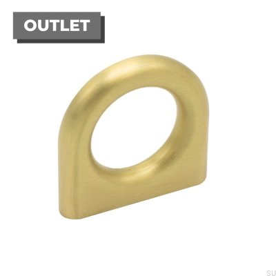 Möbelhandtag Luck 32 Borstat guld