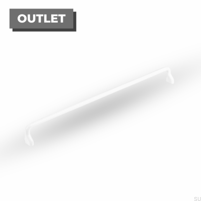 Längsgående möbelhandtag Soft 192 Vit Mat