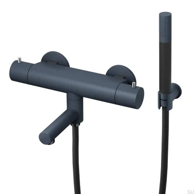  Termostatisk bad- och duschblandare EVM026-150 Deep Blue Brass